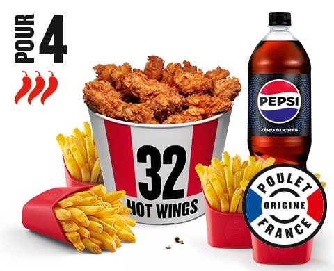 Menu 32 Hot Wings
