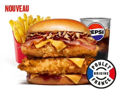 Menu Double Kentucky Burger