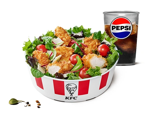 Menu Salade Caesar Parmigiano Tenders